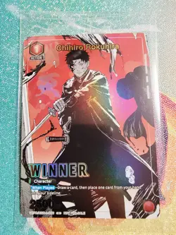 Chihiro Rokuhira Winner Foil - UEPR /KGR-1-056 NM - Union Arena - Image 1