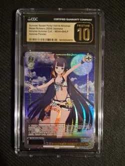 CGC 10 Weiss Schwarz Hololive Summer Collection HOL/WE44-49 HLP Ninomae Ina'nis - Image 1
