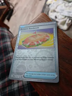 Arven's Sandwich 161 2025 Pokemon Destined Rivals Reverse Holo U Card NM+ - Image 1