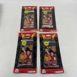 🔥Dragon Ball Z Trading Card (Series 1 1999) 7 Blisters / 18 Packs Total VTG🔥 - Image 2