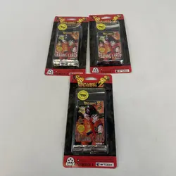 🔥Dragon Ball Z Trading Card (Series 1 1999) 7 Blisters / 18 Packs Total VTG🔥 - Image 5