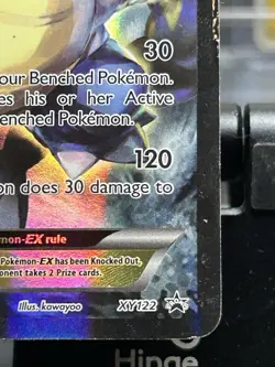 Blastoise EX XY122 Holo Promo Card 2016-Pokemon MP Moderately played!! - Image 5