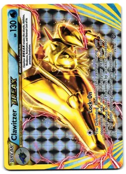 Clawitzer BREAK 35/114 - Steam Siege Rare BREAK Pokemon TCG - LP Card - Image 1