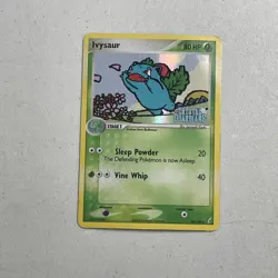 Pokemon TCG 2006 EX Crystal Guardians Card -- Ivysaur 34/100 Holo Foil - Image 1