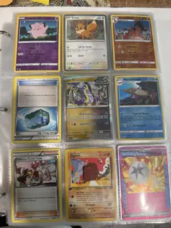 Binder Full Of Pokemon Cards. 94 Pages 846 Cards. - Image 1