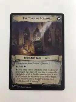 Tarrian's Journal / The Tomb of Aclazotz MTG Magic Gathering Card NM Mint LCI - Image 2