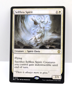 Bloomburrow - Selfless Spirit - Creature - Rare - White - BLC 153 - - Image 1