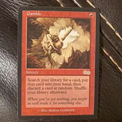 MTG - Gamble - Urza's Saga - LP - Image 1