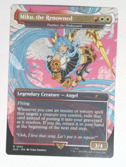 Miku, the Renowned - Feather, the Redeemed R Secret Lair Drop Series 1602 NM - Image 1