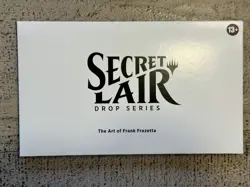 Magic the Gathering MTG Secret Lair The Art of Frank Frazetta Dark Ritual Sorcer - Image 1