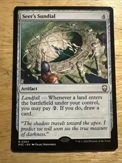 Seer's Sundial NM Commander: Modern Horizons 3 0304 MTG Regular - Image 1