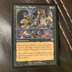 Spreading Plague Invasion Regular LP MTG Magic The Gathering X1 - Image 1