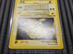 Pokemon 1999 1st Edition Electabuzz 020/102 Base Set Shadowless - Image 4