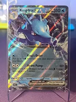 Kingdra ex 12/64 Shrouded Fable Double Rare Holo NM 2024 Pokemon TCG - Image 1