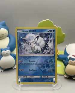 Alolan Vulpix 21/145 Reverse Holo Common Guardians Rising Pokemon 2017 - Image 1