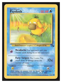 Psyduck Fossil #53/62 Pokemon TCG - Image 1