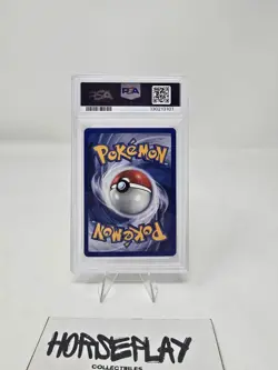 2001 Pokemon Black Star Entei Promo PSA 9 #34 With multiple Swirls - Image 2
