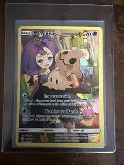 Pokemon TCG Mimikyu Cosmic Eclipse 245/236 NM/VLP Condition - Image 1