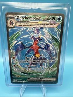 Pokemon TCG Garchomp EX 245/182 Special Illustration Rare Paradox Rift - Image 1