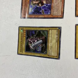 1996 Vintage Yu Gi Oh Card Lot Of 6 Vintage 1st Edition Ungraded Mixed - Image 3
