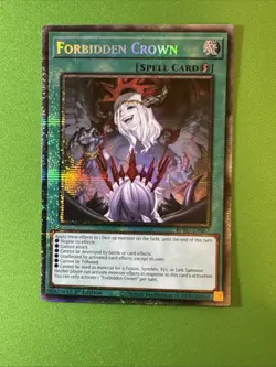 Yugioh Forbidden Crown (Starlight Rare) BPRO-EN067 Burst Protocol 1st Edition NM - Image 3