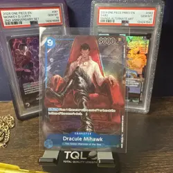 One Piece Dracule Mihawk OP01-070 Romance Dawn Foil Alternative Art PRE ERRATA - Image 1