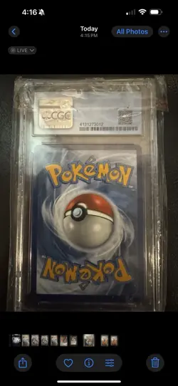 CGC 9.5 Gem Mint Charizard V 2020 Black Star Promos SWSH050 Pokemon Card - Image 1
