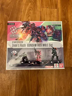 Gundam Card Game Zeons Rush Assemble Set Starter Deck ST03A - Image 1