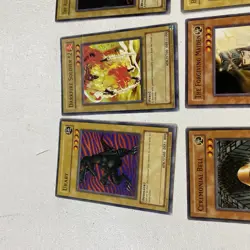 1996 Vintage Yu Gi Oh Card Lot Of 6 Vintage 1st Edition Ungraded Mixed - Image 3