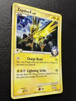 Zapdos G 12/99 Arceus Holo Rare Pokemon Card LP - Image 2