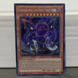 1ST ED CRIMSON NOVA THE DARK CUBIC LORD 1996 MVP1-ENS39 YUGIOH CARD (LP/MP) - Image 1