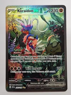 Pokemon TCG Koraidon ex 247/198 S&V Base Set Special Illustration Rare Card - NM - Image 1