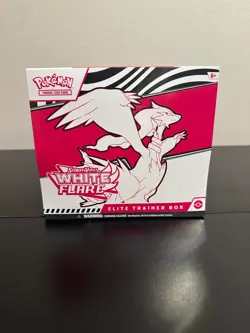 NEW SEALED Pokemon TCG WHITE FLARE ETB Elite Trainer Box Pokemon Trading Cards! - Image 1