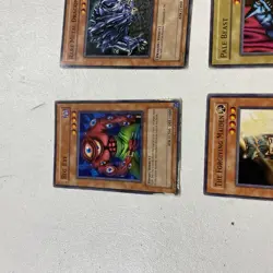 1996 Vintage Yu Gi Oh Card Lot Of 6 Vintage 1st Edition Ungraded Mixed - Image 5