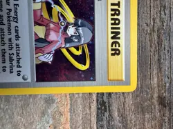 Pokemon TCG Sabrina Trainer Gym Challenge Holo Card 20/132 Rare - Image 3
