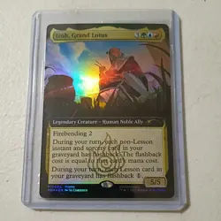 Iroh, Grand Lotus Extended Art Foil Box Lunch Promo 0002 MTG Sealed New - Image 1