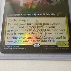 Iroh, Grand Lotus Extended Art Foil Box Lunch Promo 0002 MTG Sealed New - Image 3