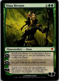 Zendikar #170 Nissa Revane - Image 1