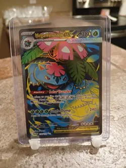 Pokemon TCG Mega Venusaur EX 155/132 Mega Evolution Ultra Rare - Image 1