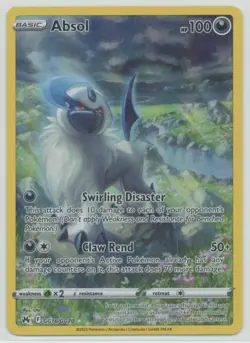 Absol 2023 Pokemon SWSH Crown Zenith Galarian Gallery Full Art #GG16/GG70 - Image 1