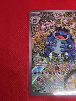 Pokemon TCG Seismitoad 105/086 Sv: Black Bolt Holo. NM/M - Image 3