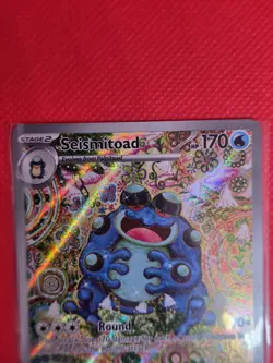 Pokemon TCG Seismitoad 105/086 Sv: Black Bolt Holo. NM/M - Image 5