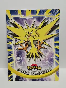 Pokemon Topps Series 3 Blue Logo #145 Zapdos - Non Foil - Image 1