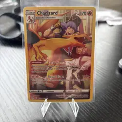 2022 Pokemon SWSH Lost Origin Charizard Trainer Gallery Full Art Rare #TG03/TG30 - Image 1