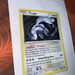 Pokemon TCG Lugia Fates Collide 78/124 Exclusive Cracked Ice Holo - Image 3