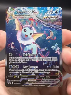 Vaporeon VMAX SWSH182 Pokemon Sword & Shield Promo English NM- - Image 3