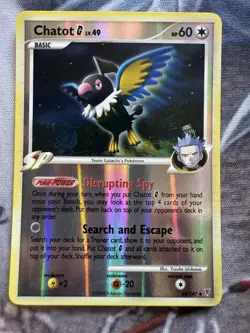 Chatot G 54/147 Supreme Victors Reverse Holo LP Pokemon - Image 1