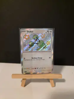 Pokemon TCG Doduo Scarlet & Violet: Paldean Fates 199/091 Holo Shiny Rare NM - Image 1