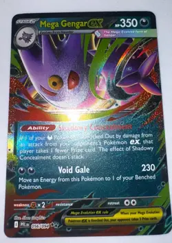 Pokemon Mega Gengar ex Phantasmal Flames set 056/094 - Image 1