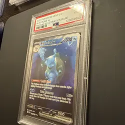 2023 POKEMON MEW EN-151 SPECIAL ILLUSTRATION RARE #200 BLASTOISE EX PSA 9 - Image 2